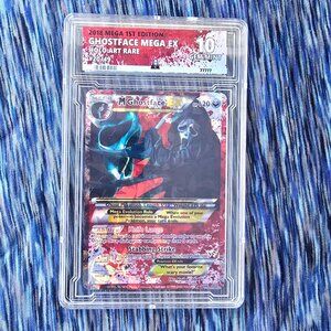 Ghost Face Pokemon Card - Scream - custom slab